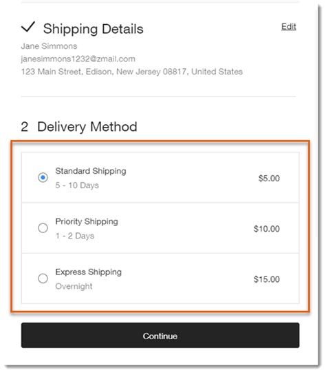[Logistics Partners] What are the shipping options available on .